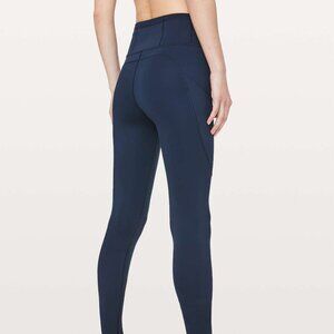 NEW Lululemon Fast & Free Tight *Tall Non-Reflective 31" True Navy size 4